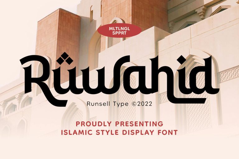 Arabic Font – Ruwahid