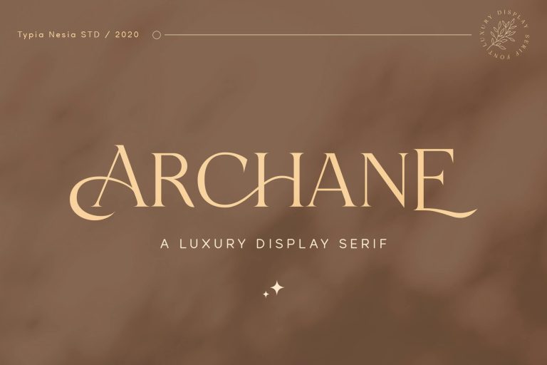 Archane – Feminine Display Serif