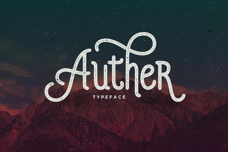 Auther Typeface