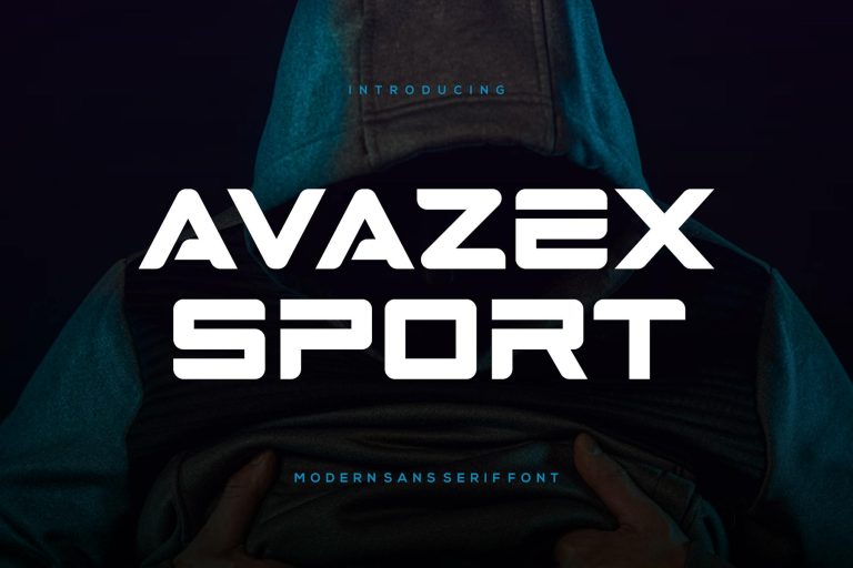 Avazex Sport – Font