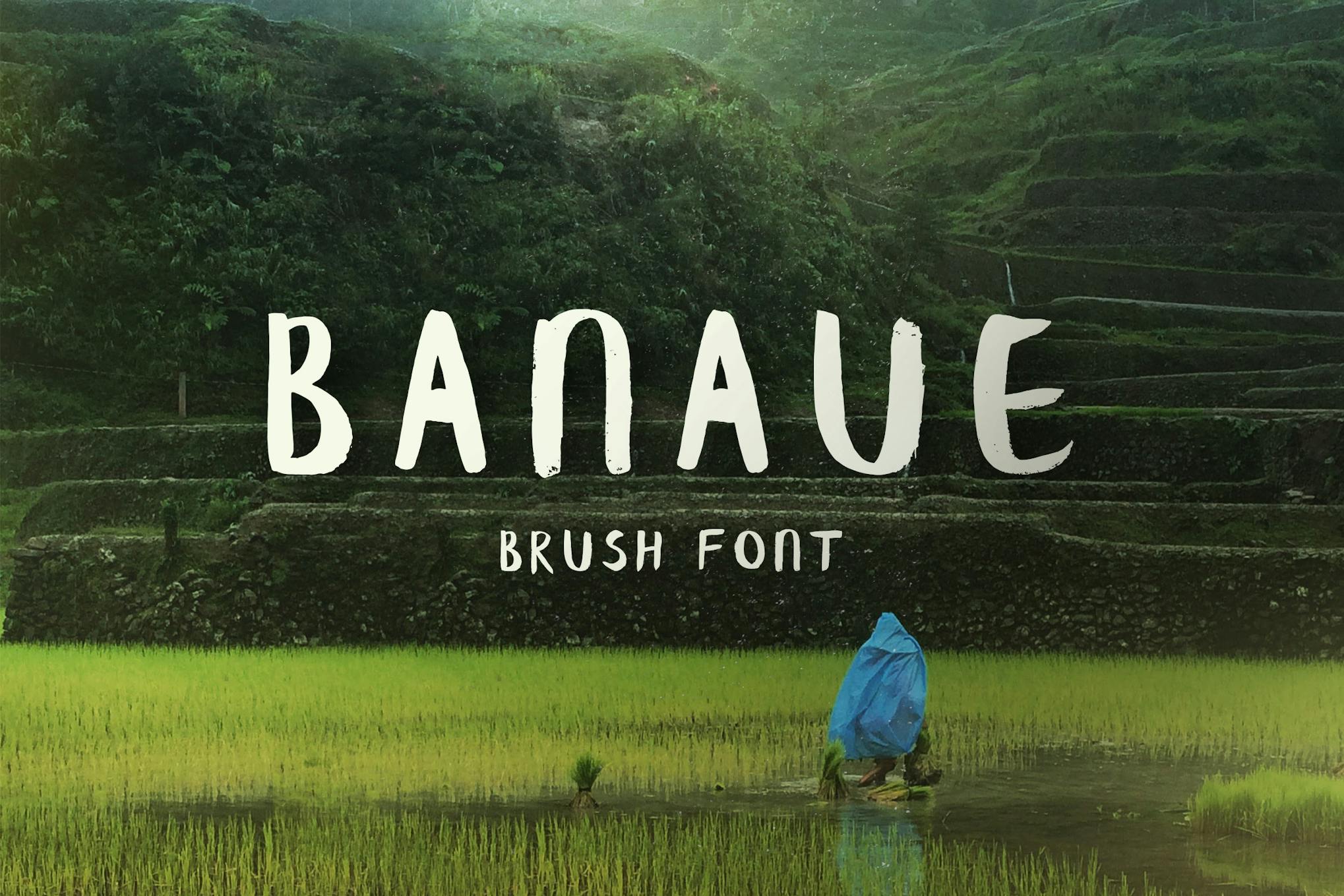 Banaue Handwritten Brush Font