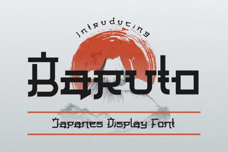 Baruto Font