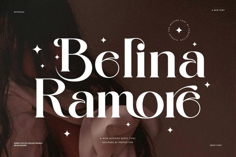 Belina Ramore Elegant Serif Font Typeface
