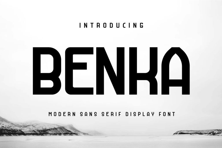 Benka Modern Sans Display