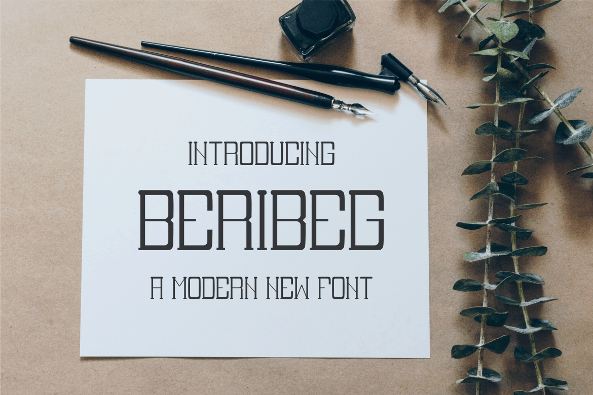 Beribeg – A Modern New Font