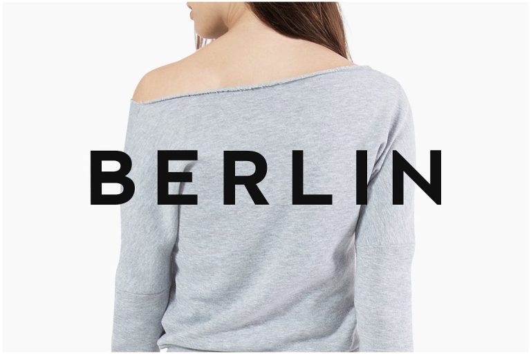 BERLIN – Minimal Sans-Serif Typeface + Web Font