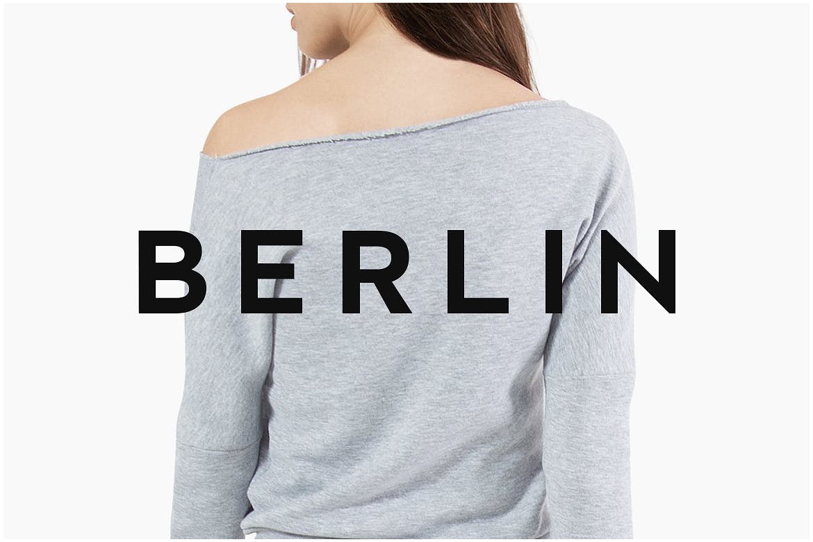 BERLIN – Minimal Sans-Serif Typeface + Web Font