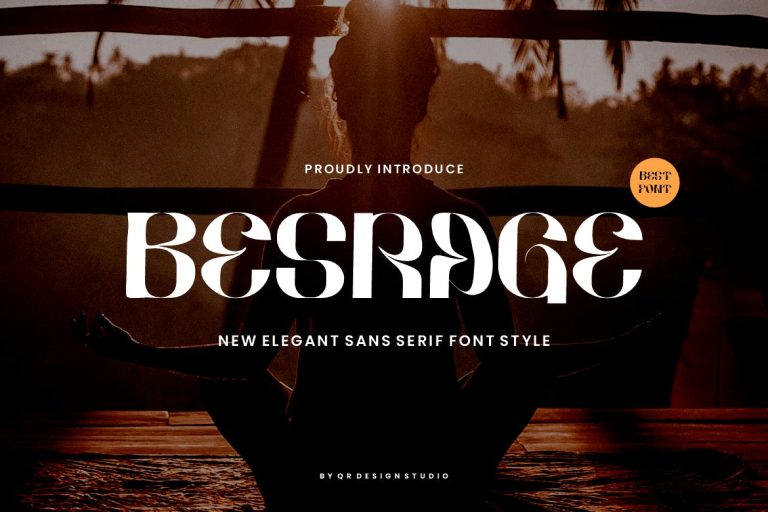 Besrage – Groovy & Yoga Font