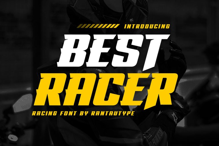 Best Racer Racing Font