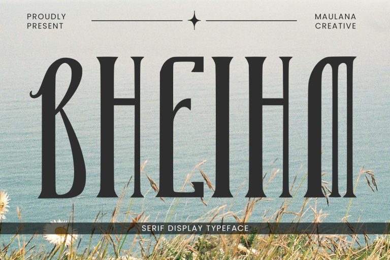Bheihm Decorative Display Font