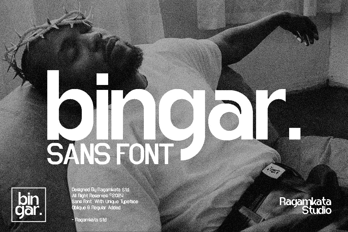Bingar – Modern Sans Display Font