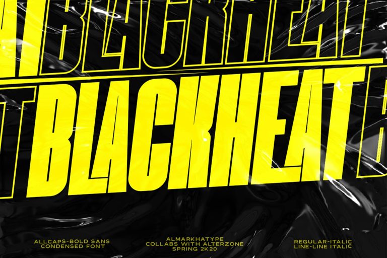 Blackheat – Bold Sans Condensed