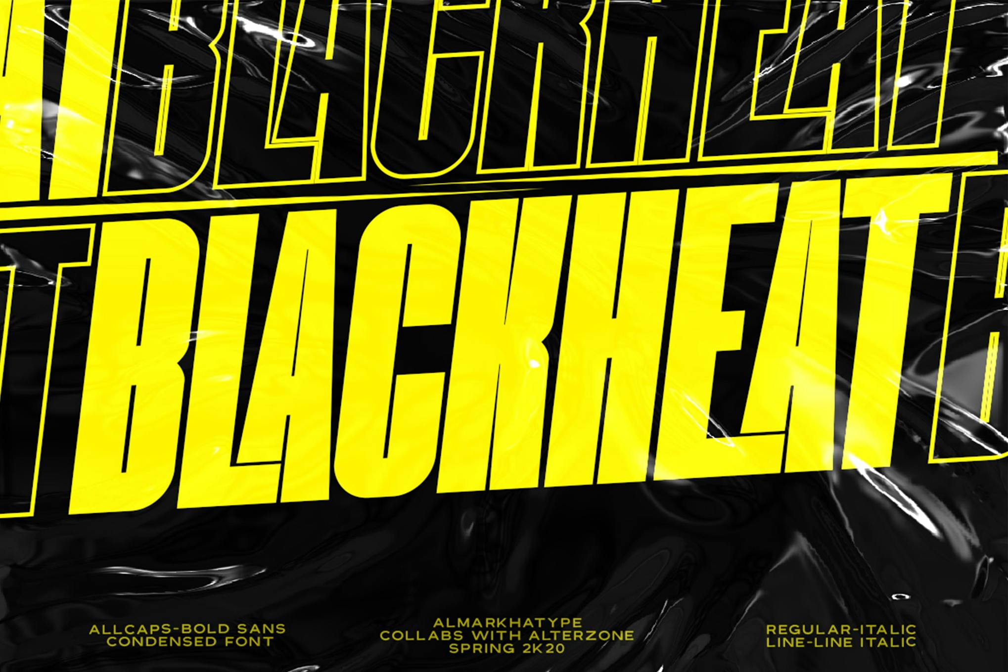 Blackheat – Bold Sans Condensed