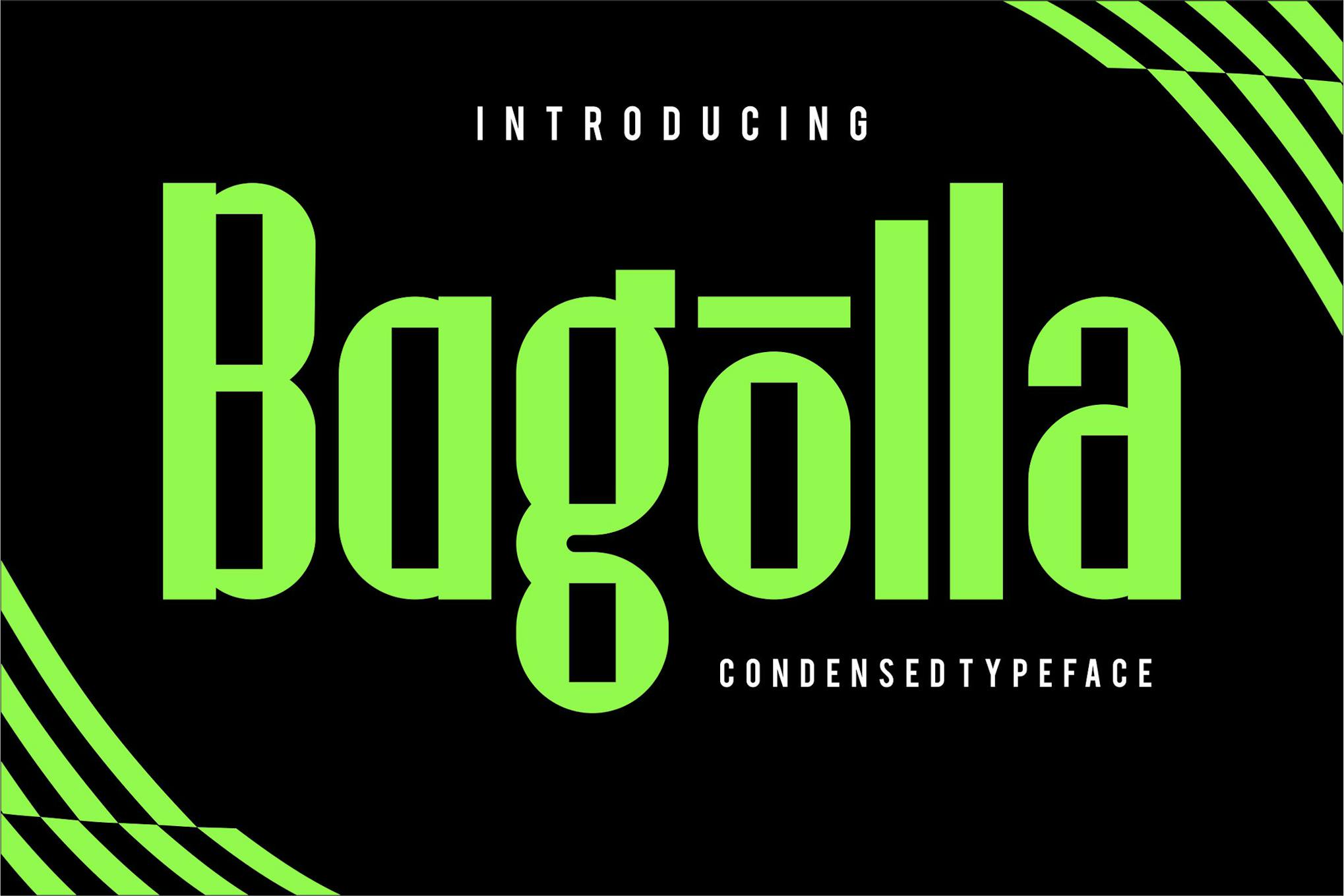 Bogolla – Condensed Font