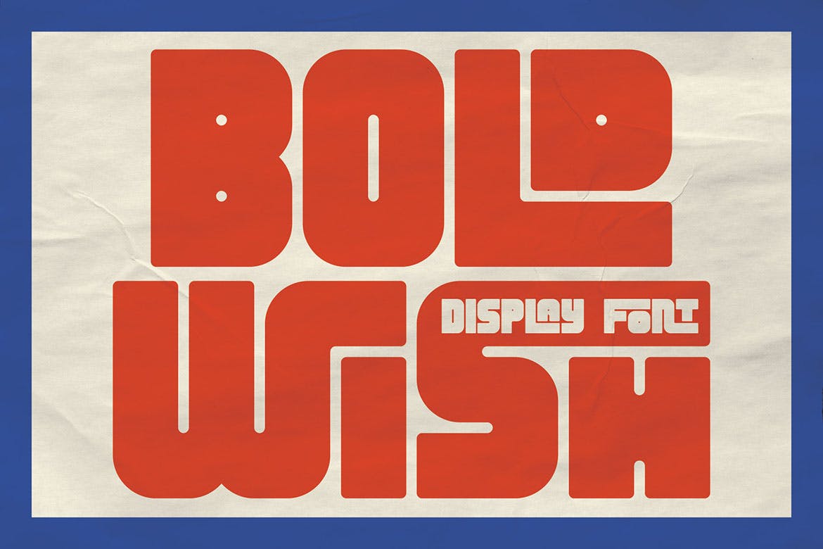 Bold Wish – Display Font