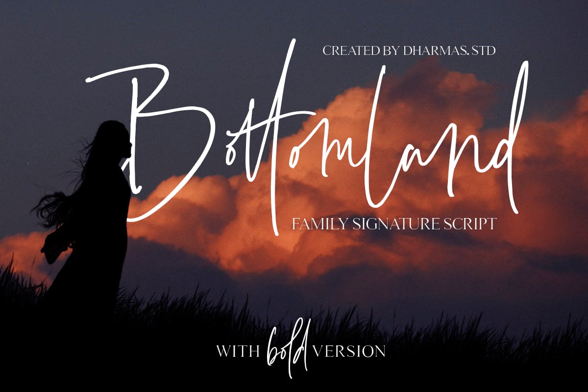 Bottomland – Modern Signature Script
