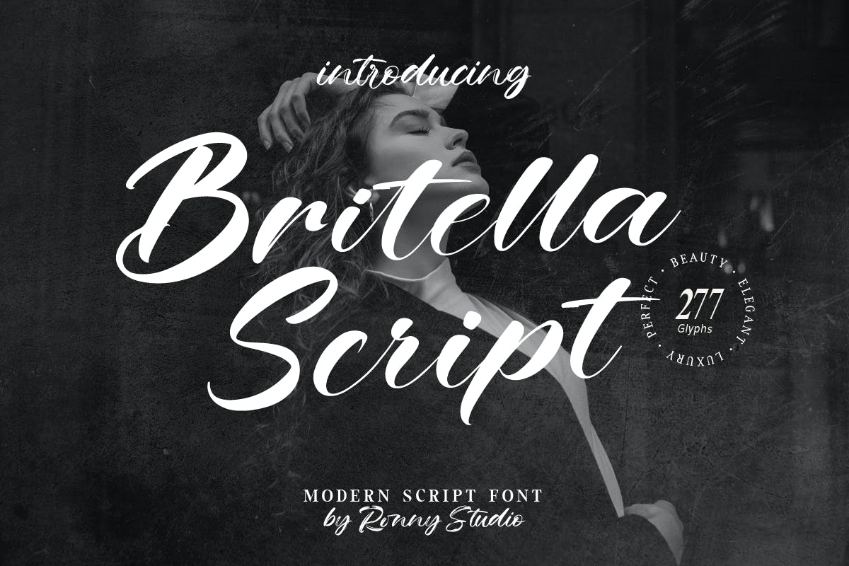 Britella Script – Modern Script Font