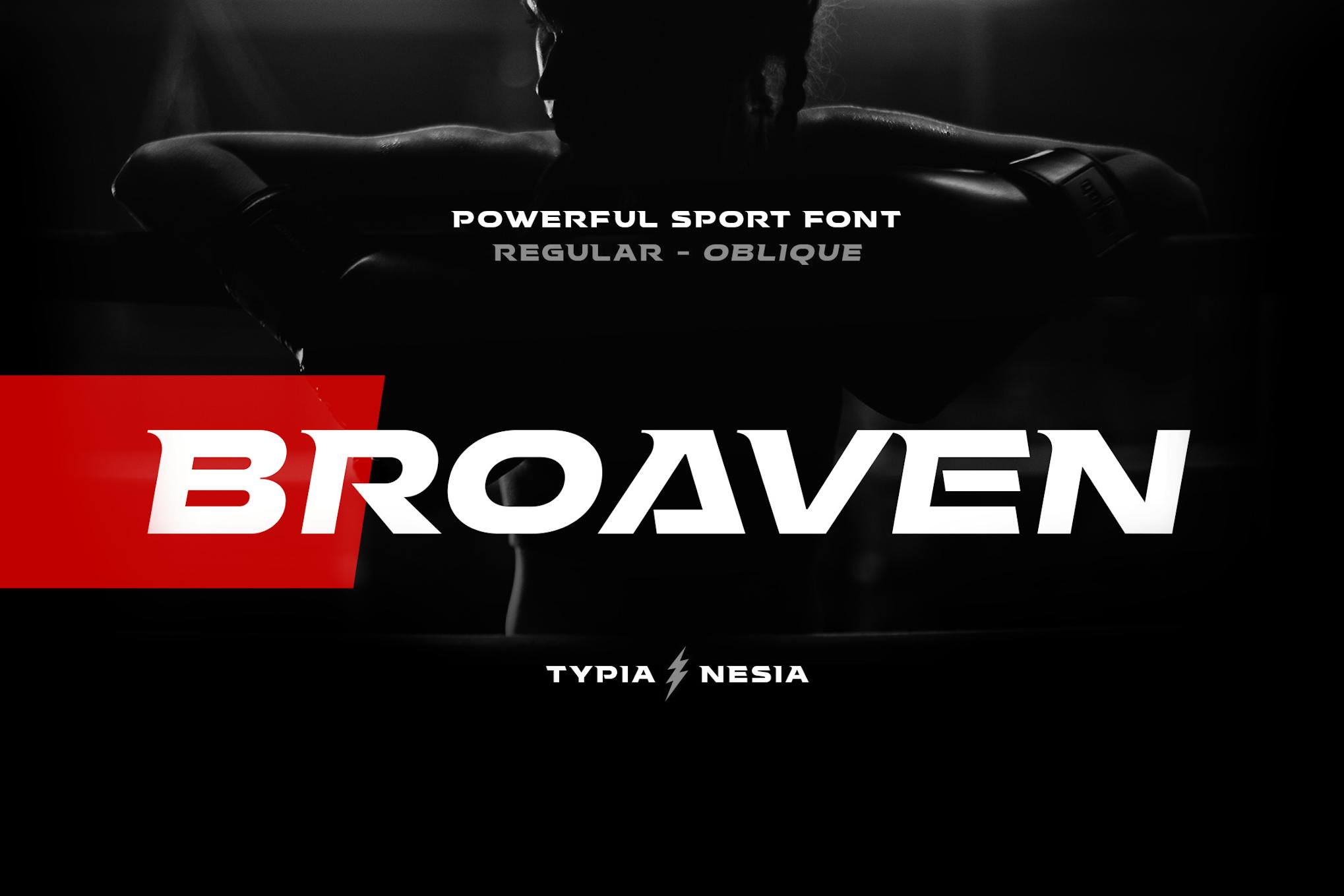 Broaven – Bold Expanded – Racing Sport Game Sans