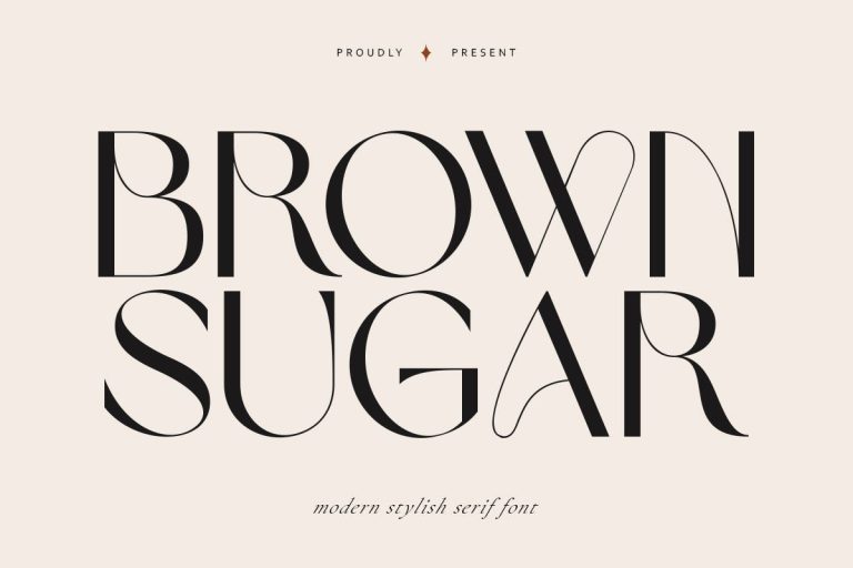 Brown Sugar | Modern Stylish