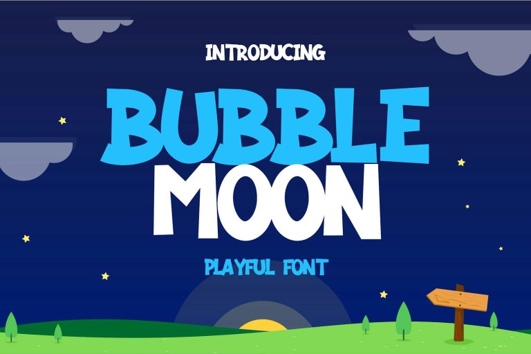 Bubble Moon Display