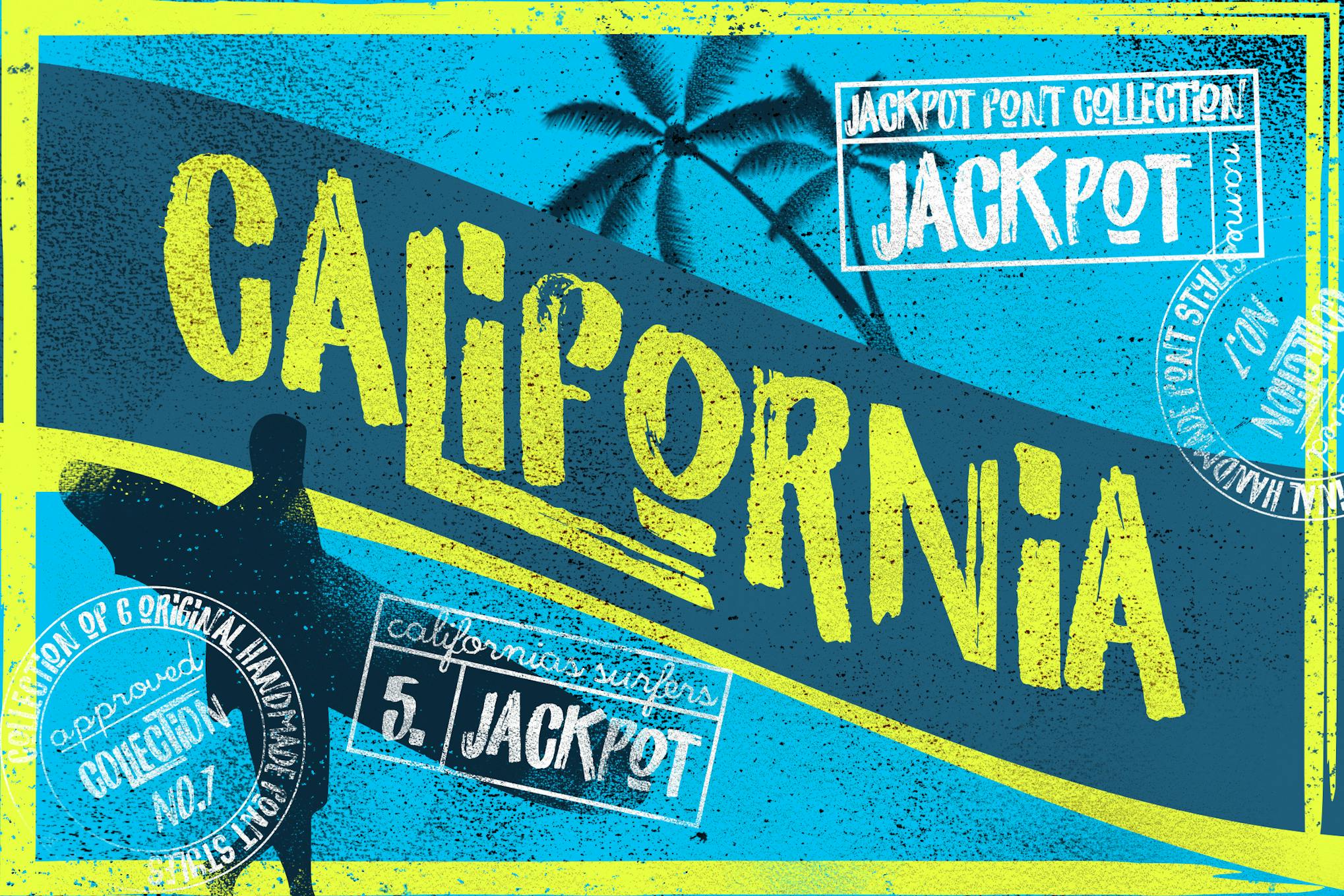 California Jackpot Font