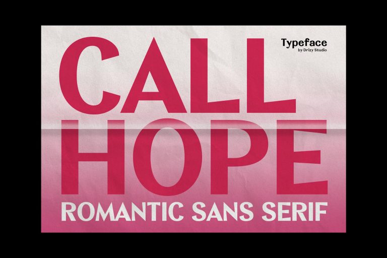Callhope – Romantic Sans Serif Font