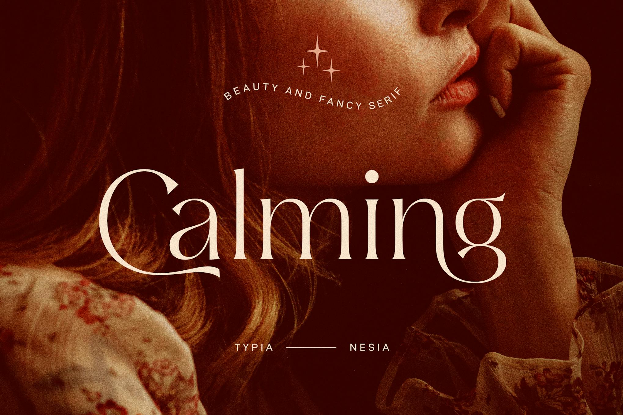 Calming – Beauty Elegant Aesthetic Serif