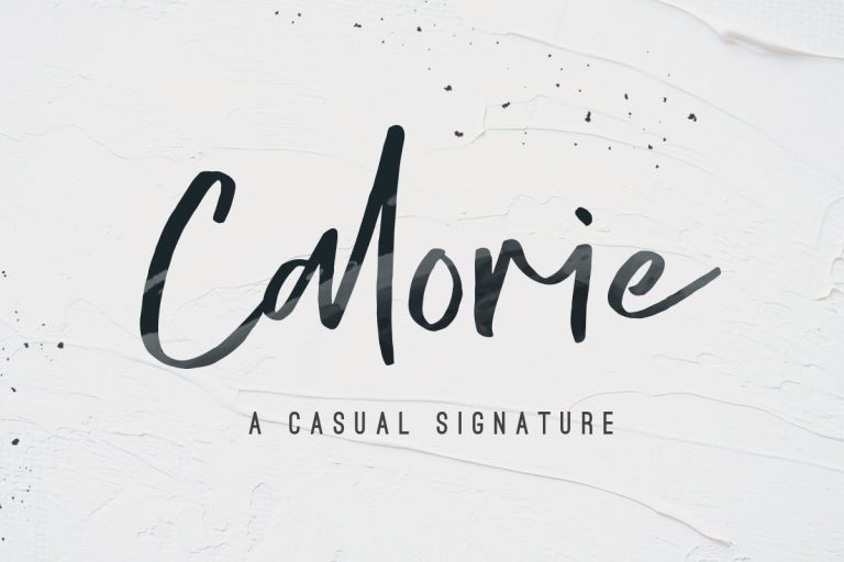 Calorie – Logo Font