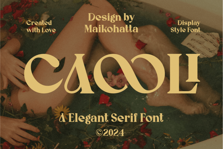 Caooli – Elegant Serif Font