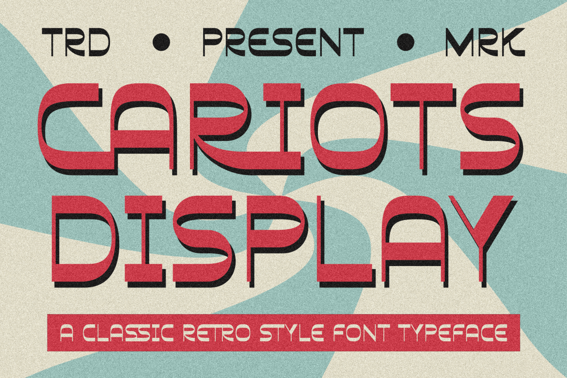 Cariots – Classic Retro Typeface