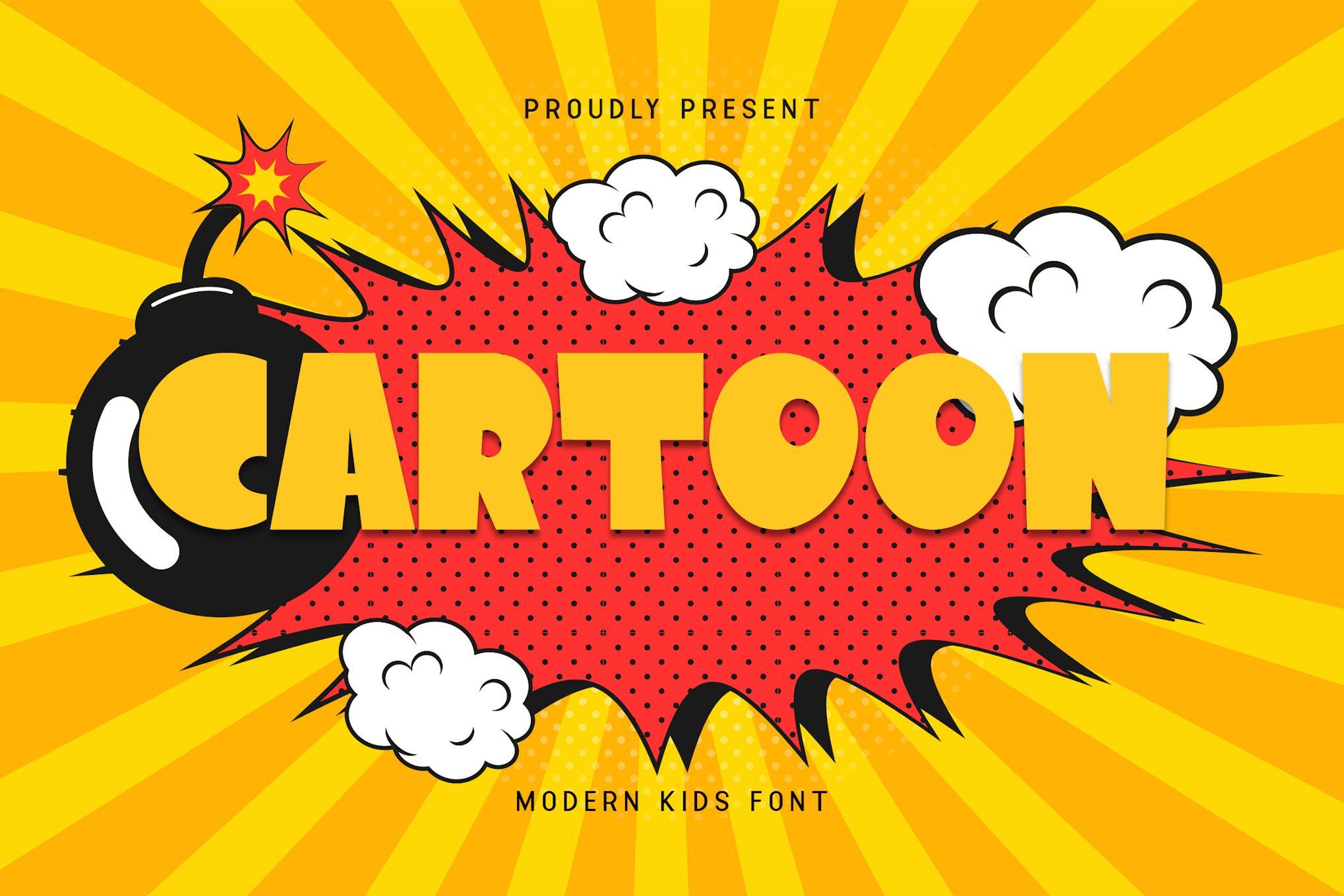 Cartoon – Modern Kids Font