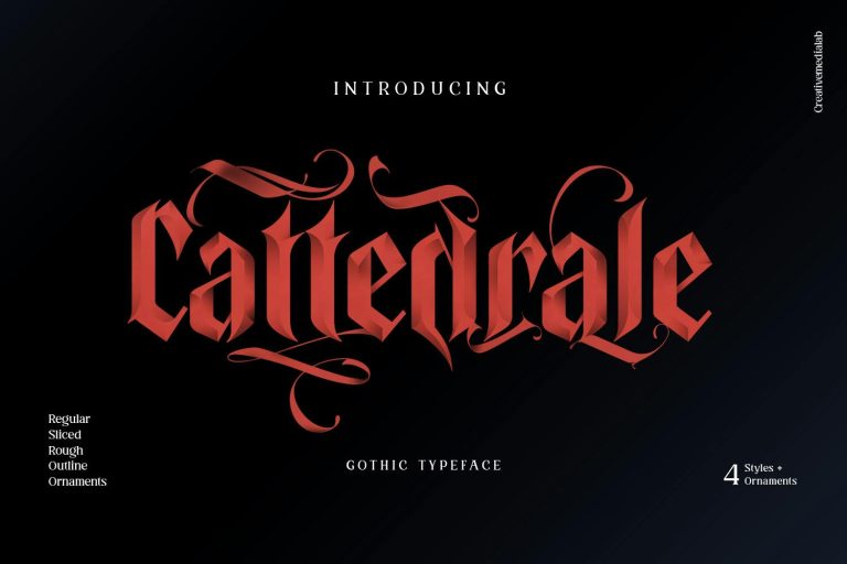 Cattedrale – Gothic Blackletter