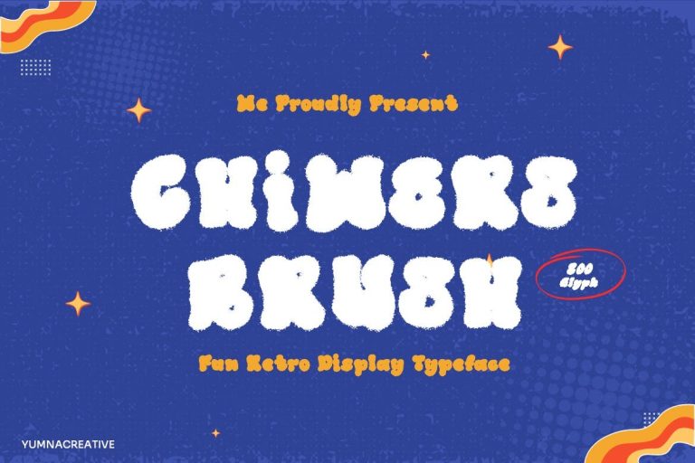 Chiwers – Fun Retro Font
