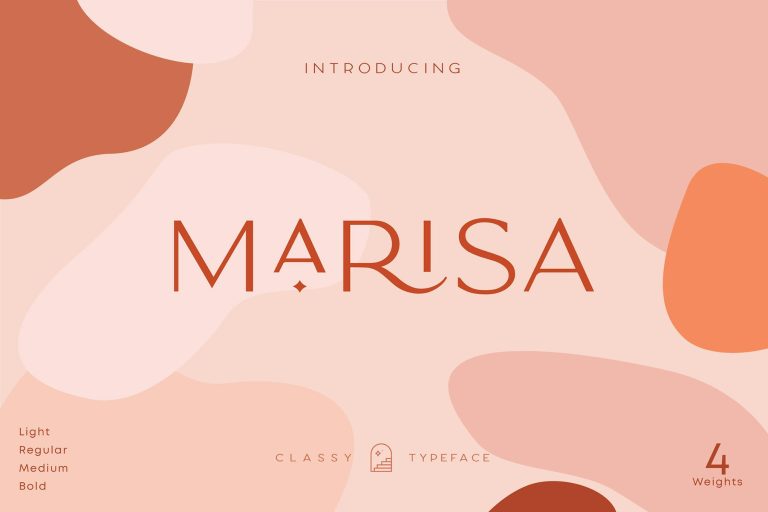 Classy Marisa – Elegant Typeface