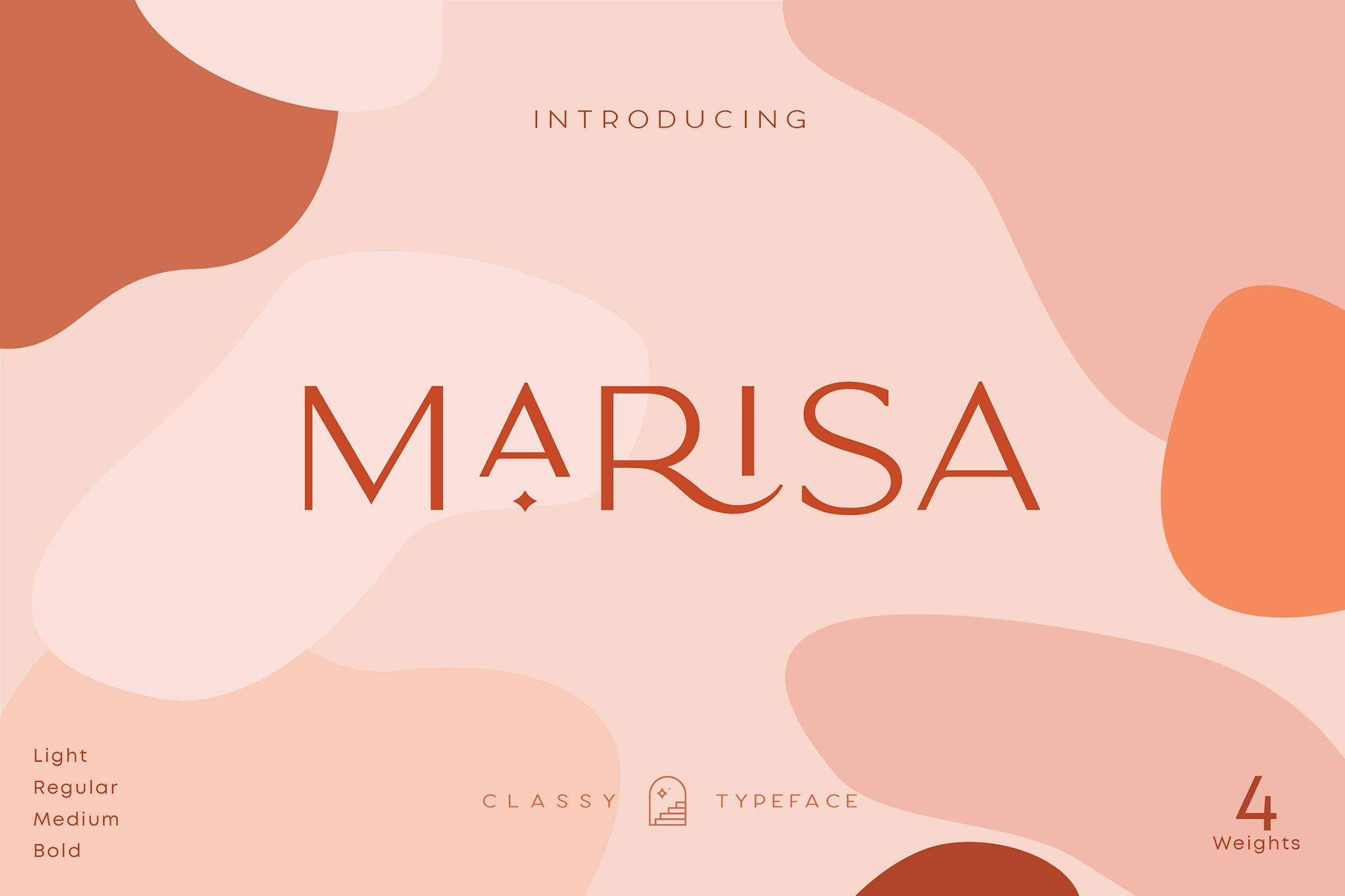 Classy Marisa – Elegant Typeface