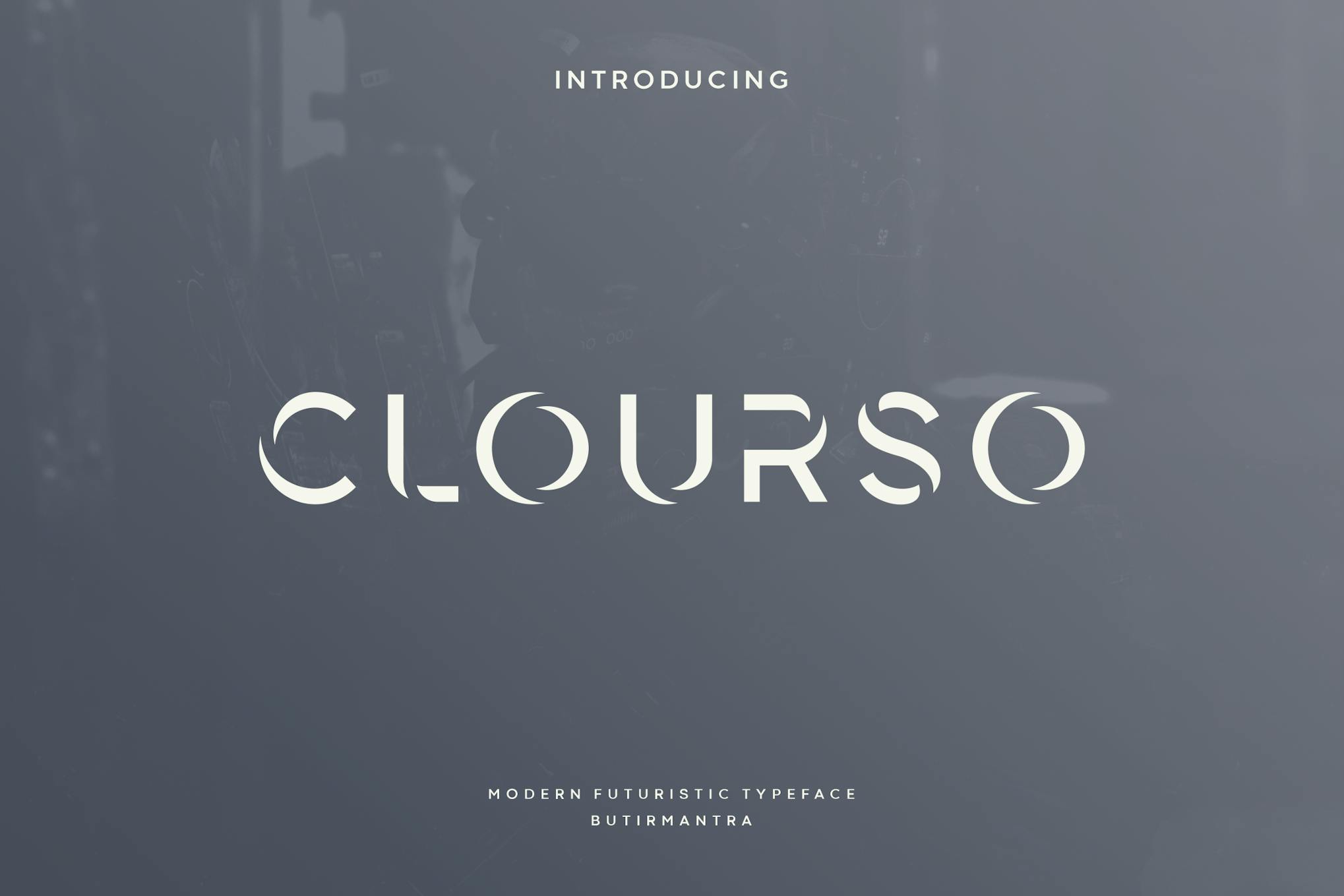 Clourso – Futuristic Font