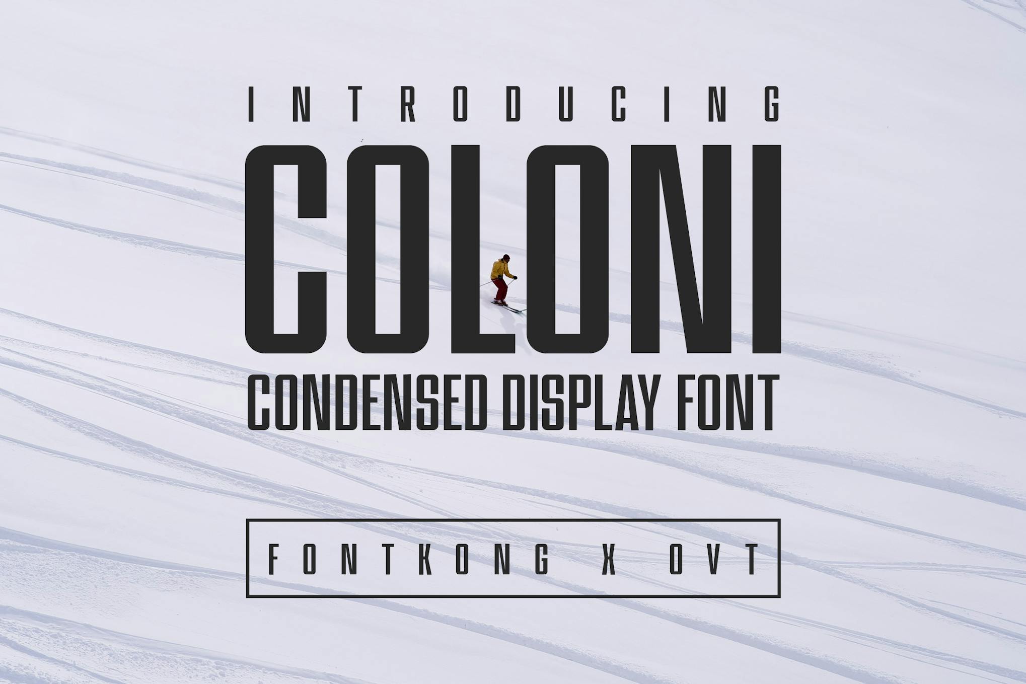 Coloni – Condensed Display Font