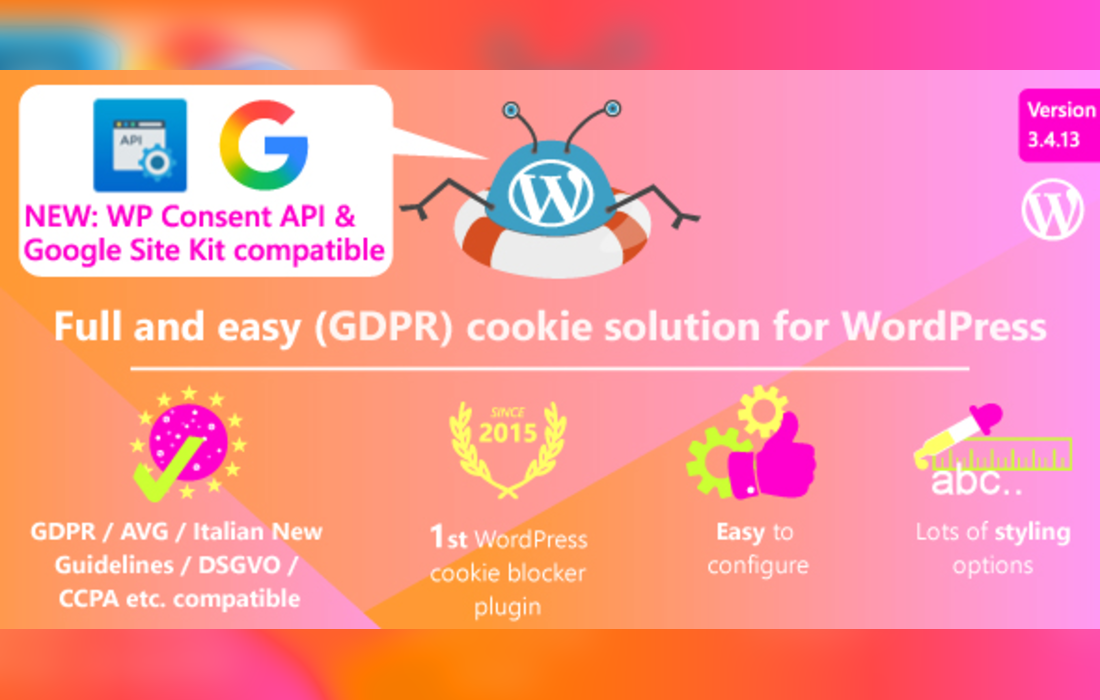 Complete GDPR / AVG / CCPA Cookie Compliance WordPress plugin – WeePie Cookie Allow