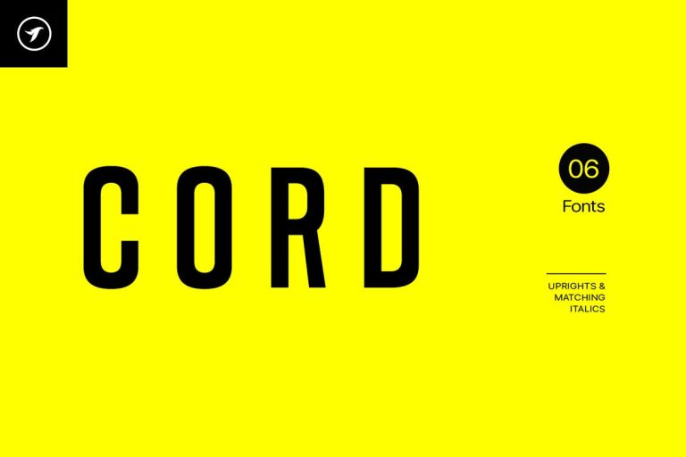 CORD – Fresh Display / Headline Font