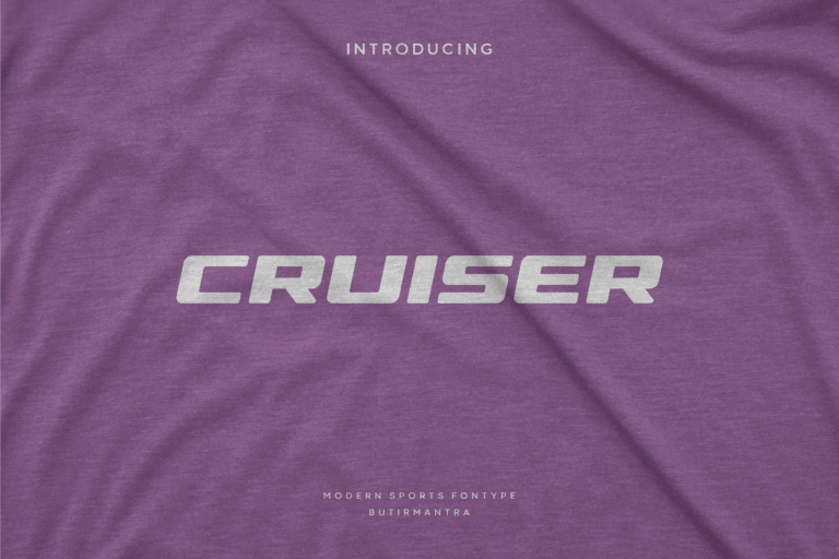 Cruiser – Sport Font