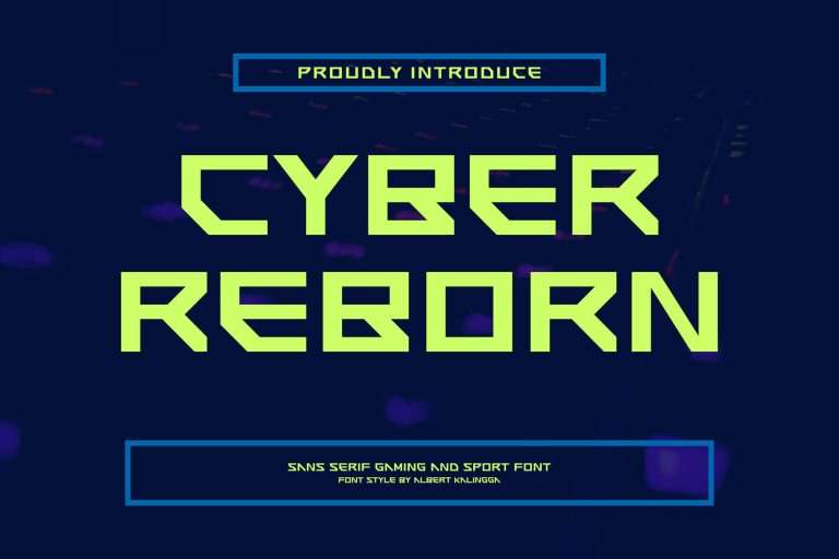 Cyber Reborn Font