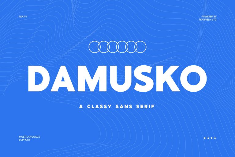 Damusko – Classy Sans Serif