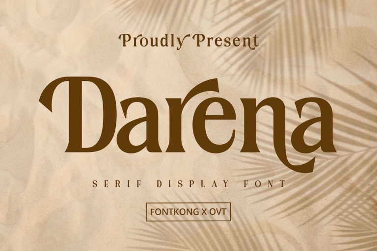 Darena – Serif Display Font