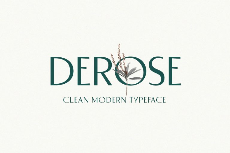 Derose Clean Modern Font