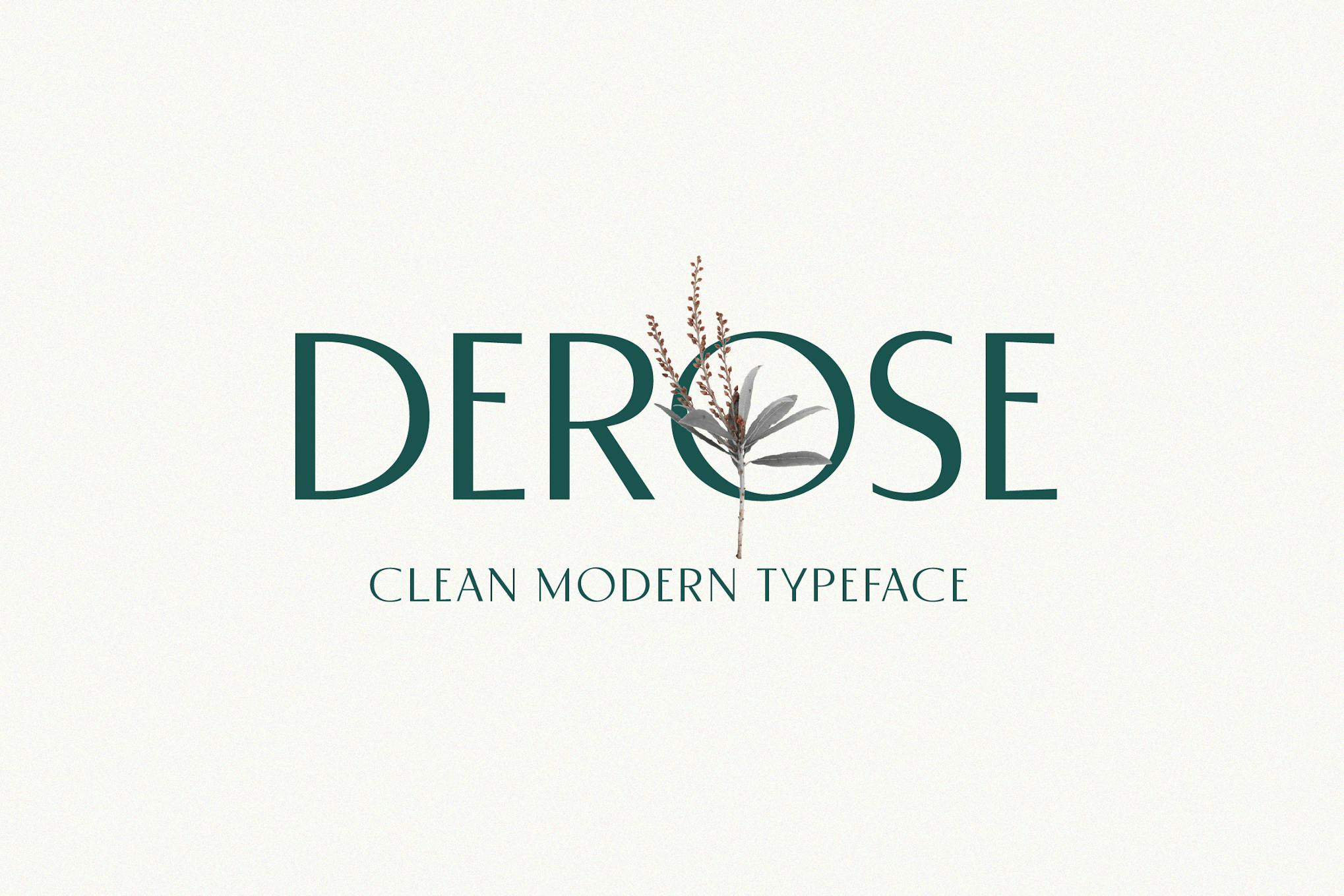 Derose Clean Modern Font