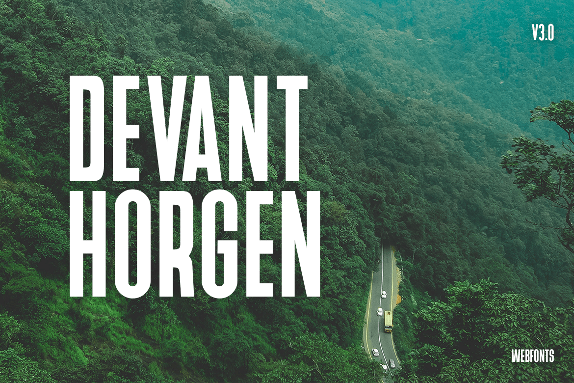 Devant Horgen – Modern Typeface