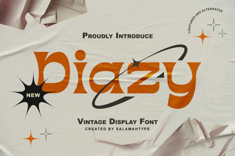 Diazy – Modern Vintage Font