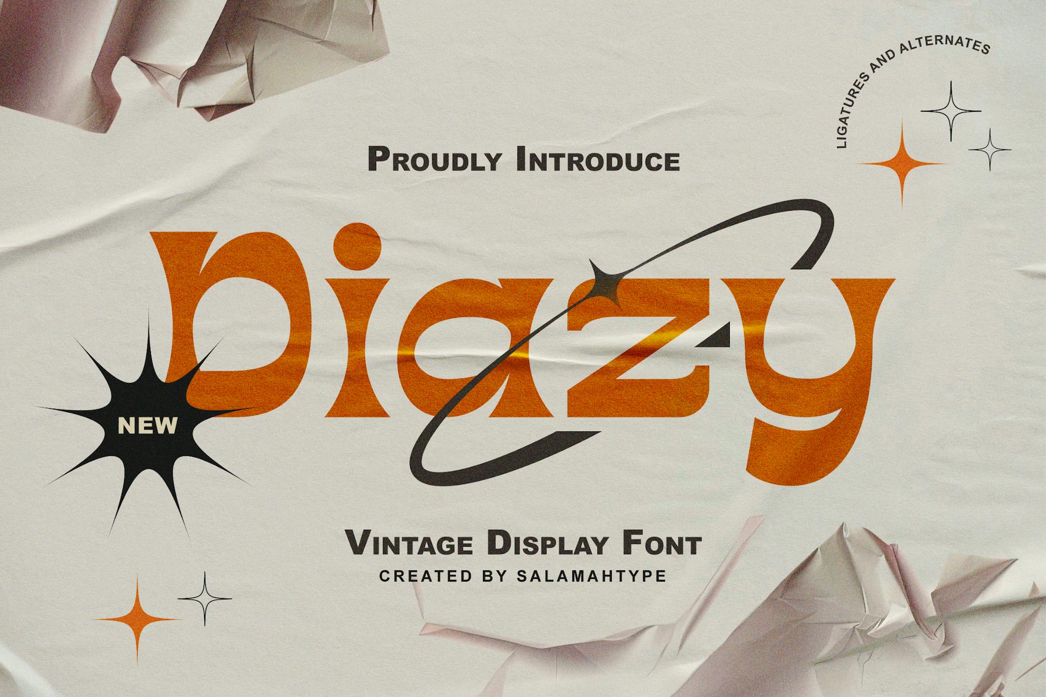 Diazy – Modern Vintage Font