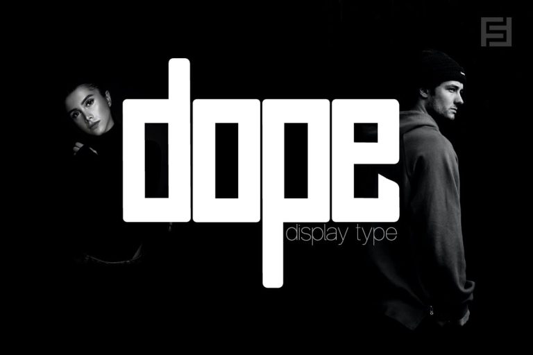 DOPE – Unique Display / Logo Typeface