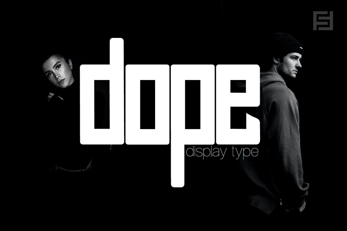 DOPE – Unique Display / Logo Typeface